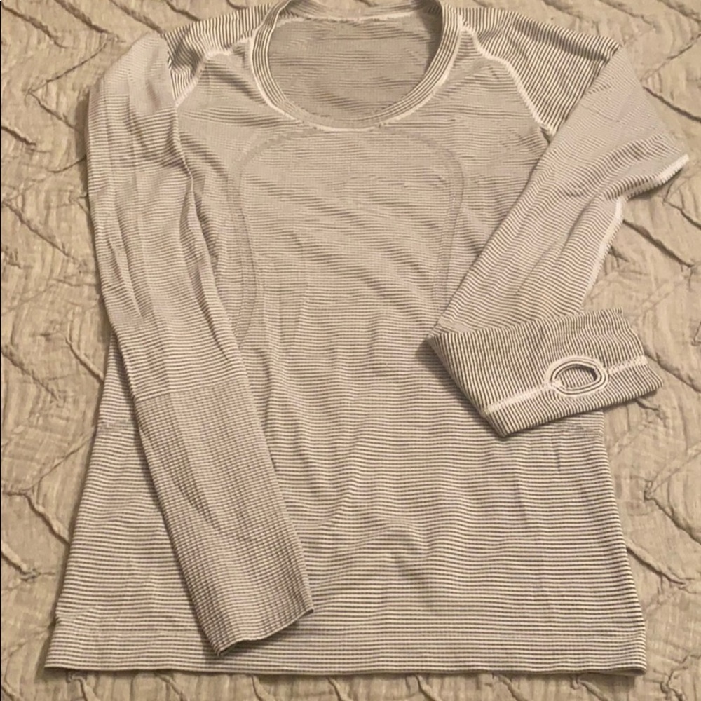 lululemon striped long sleeve